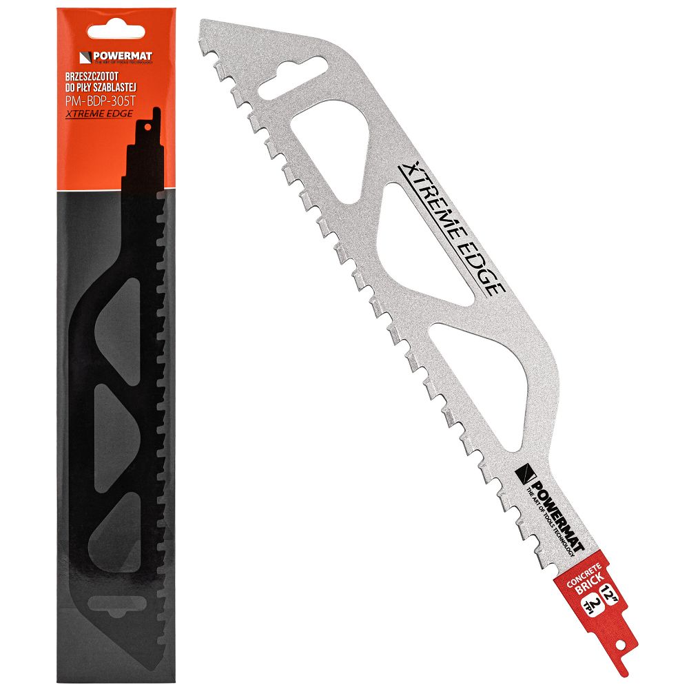 Lama pentru fierastrau sabie PM-BDP-305T, 305 x 50 mm, Powermat PM1395