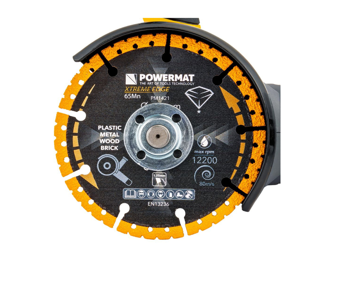 Disc diamantat universal PM-TDCS-1252T, 125 mm, Powermat PM1421