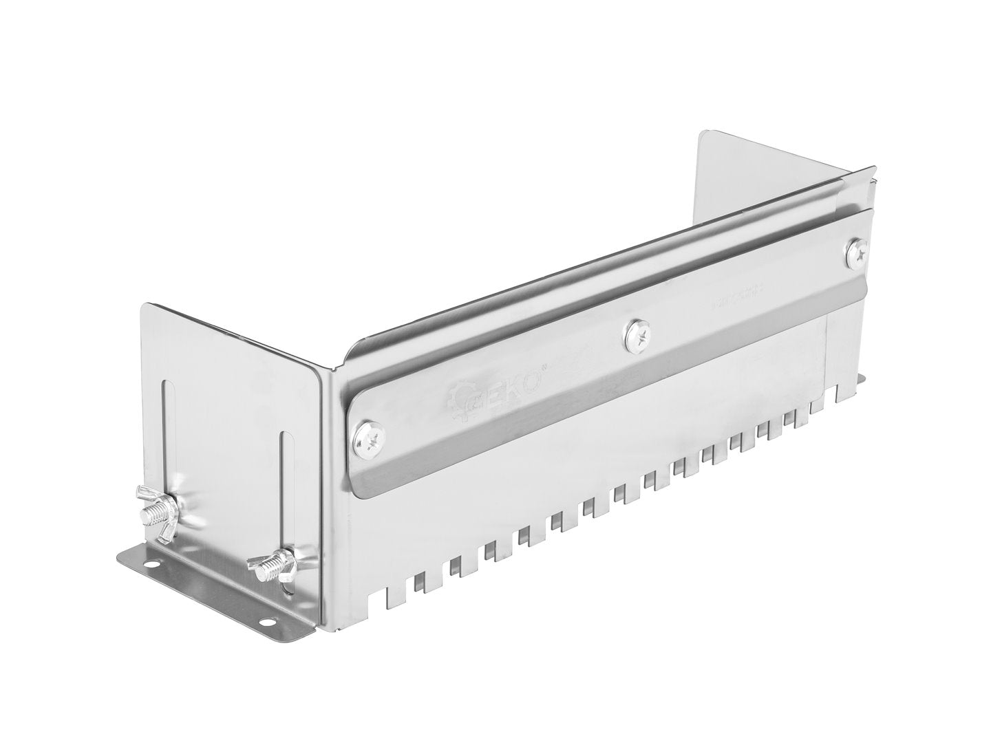 Distribuitor reglabil pentru adeziv, 345-585 mm, dinti 10 x 10 mm, Geko G02286B