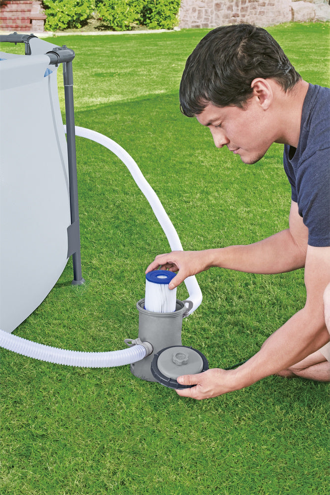 Filtru pentru pompa piscina tip II Bestway, 2 bucati, Lean 17007