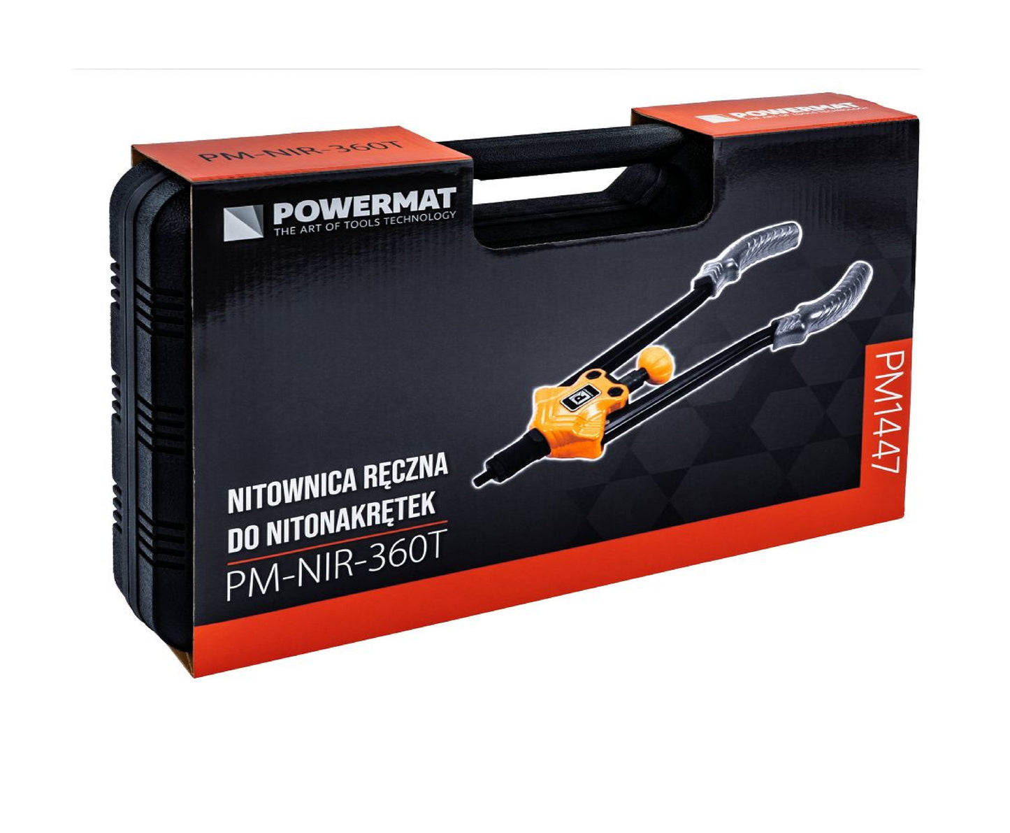 Cleste pentru pop-nituri PM-NIR-360T, 360 mm, M3-M12, Powermat PM1447