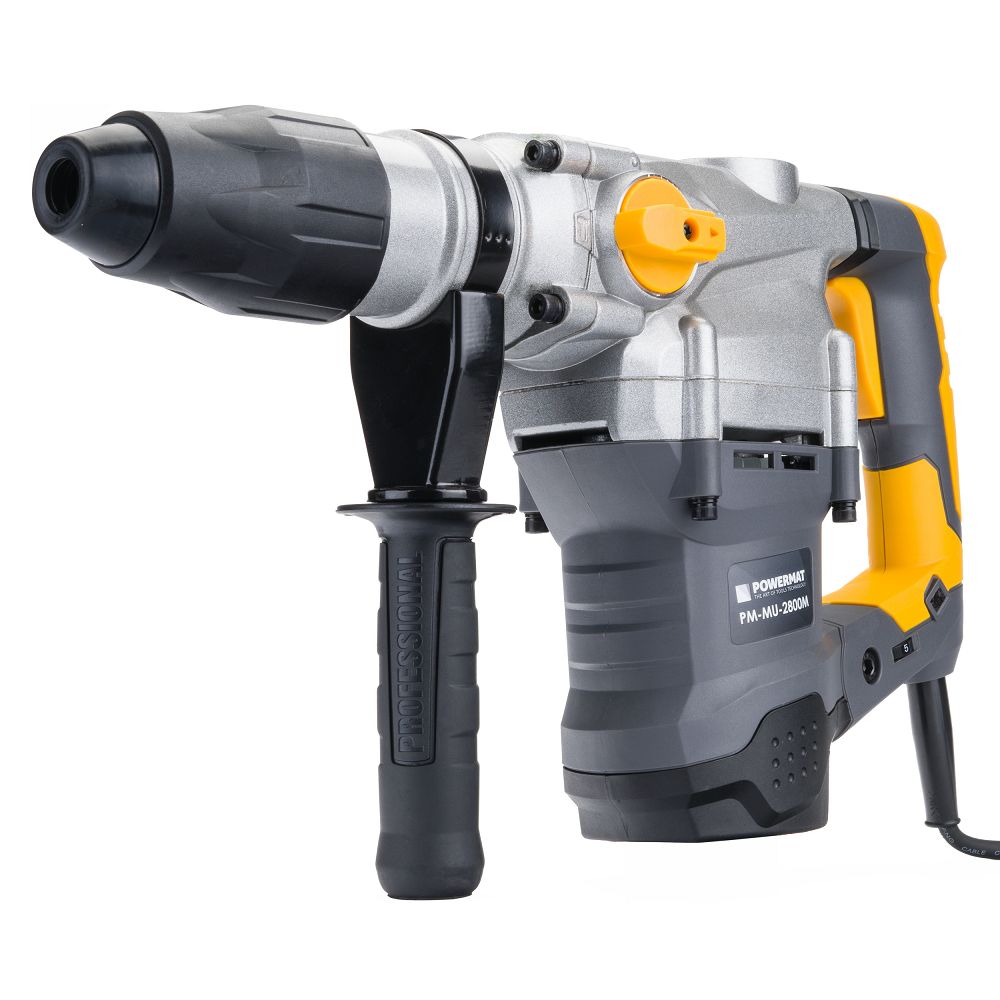 Ciocan rotopercutor PM-MU-2800M, prindere SDS Max, 2800 W, Powermat PM1178