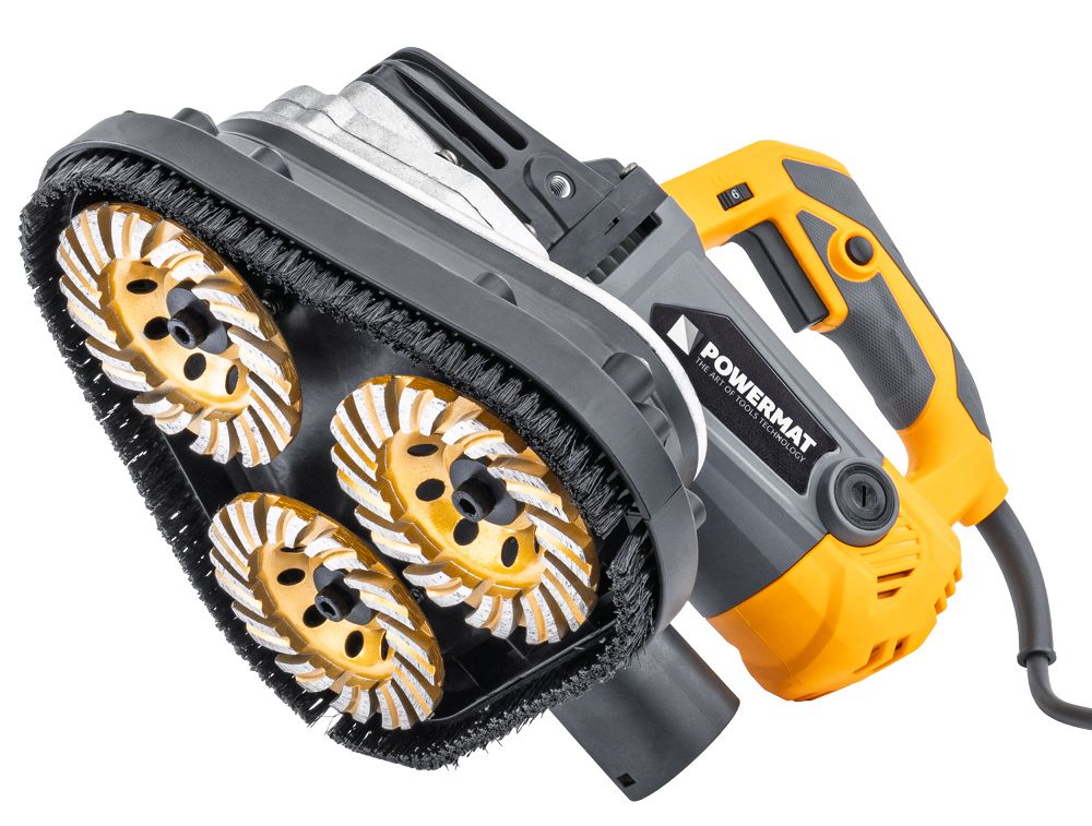 Masina pentru slefuit beton PM-SDB-2450M, 2450 W, Powermat PM1452