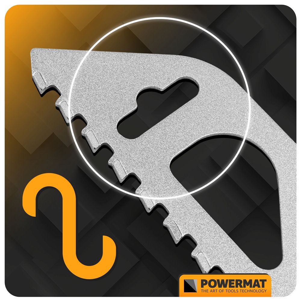 Lama pentru fierastrau sabie PM-BDP-455T, 455 x 50 mm, Powermat PM1394