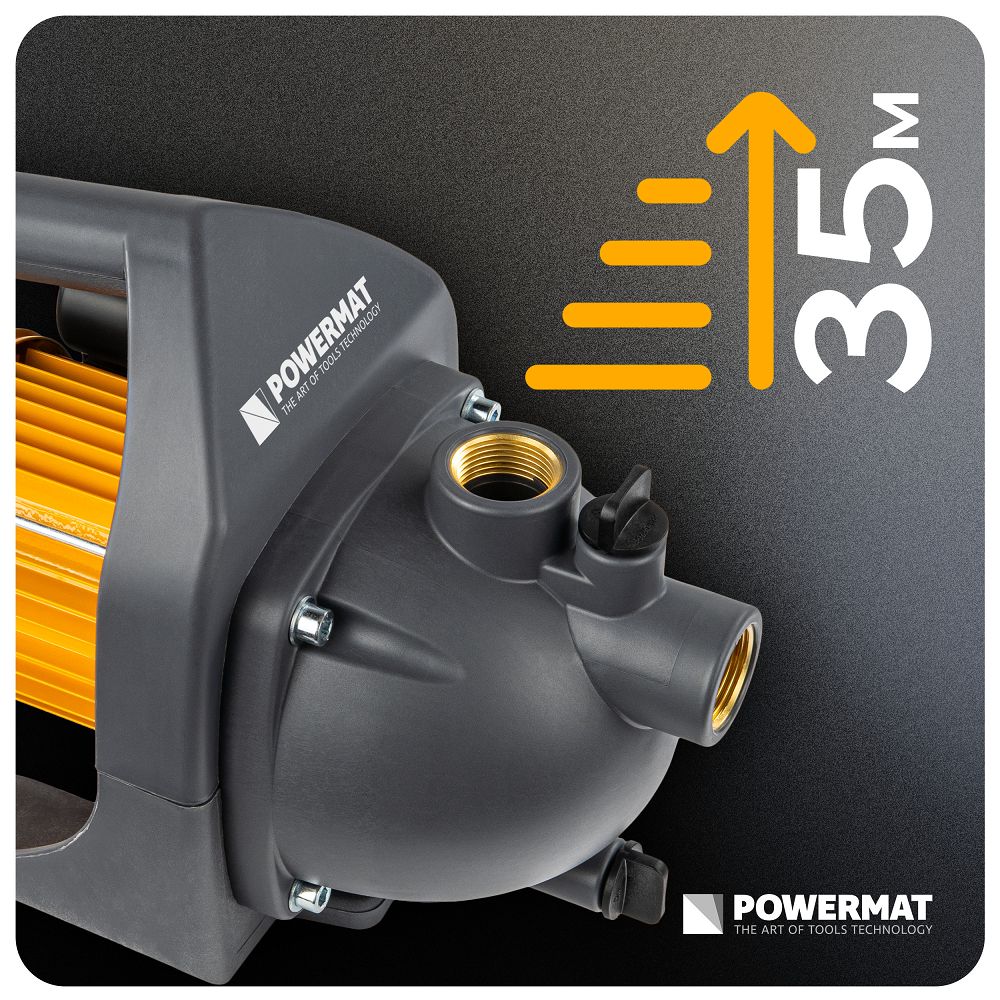 Pompa pentru hidrofor PM-PHD-600J, 600 W, Powermat PM1478