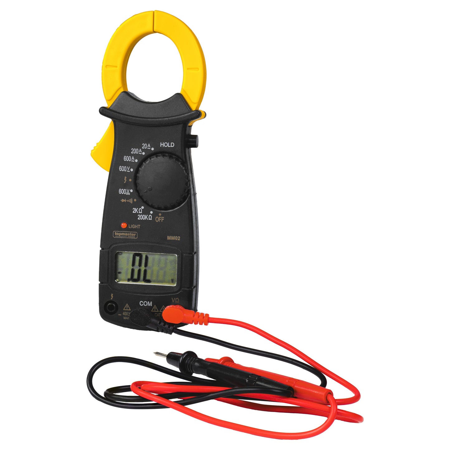 Multimetru digital cu clema MM02, Topmaster 279917