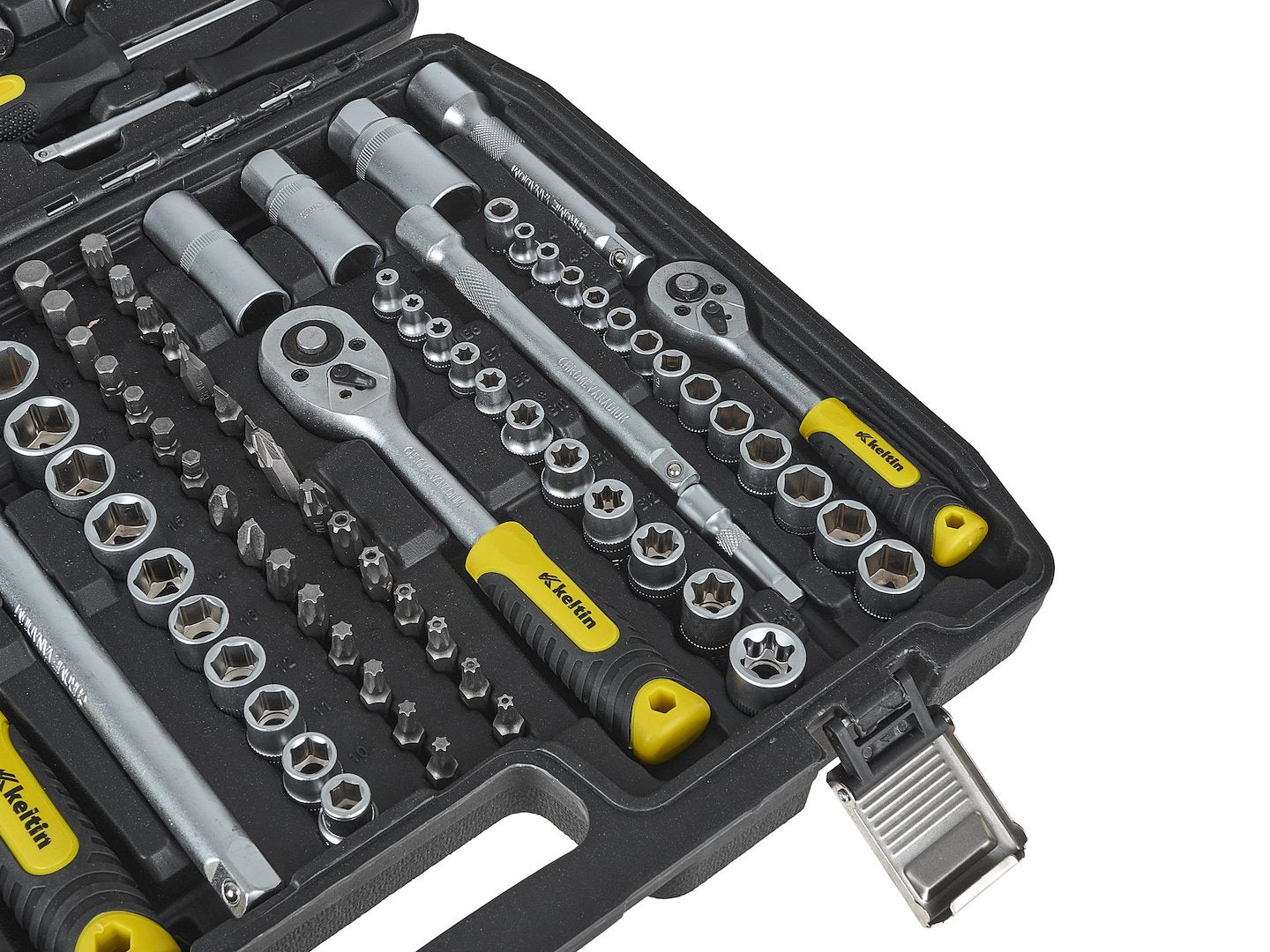 Set chei tubulare, 216 piese, 1/4", 3/8" si 1/2", Keltin K00099