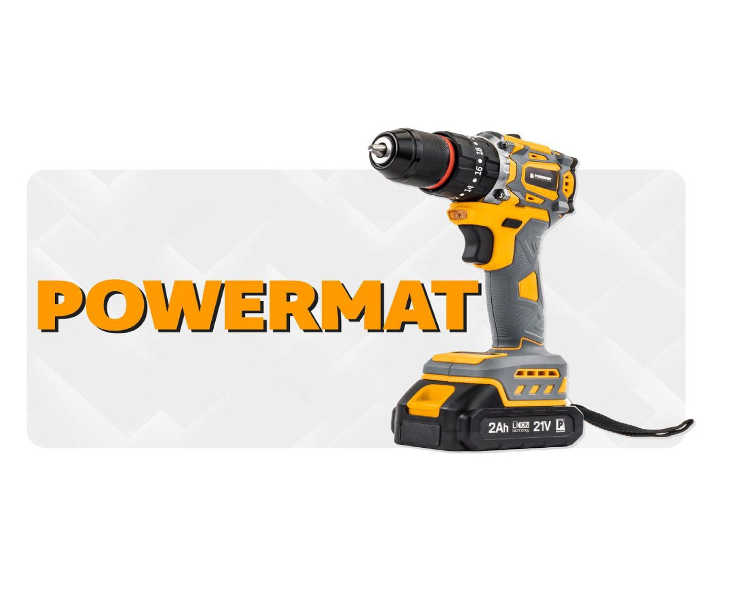 Masina de insurubat electrica cu acumulator PM-WA-21V-2M, 2 x 21 V, Powermat PM1411