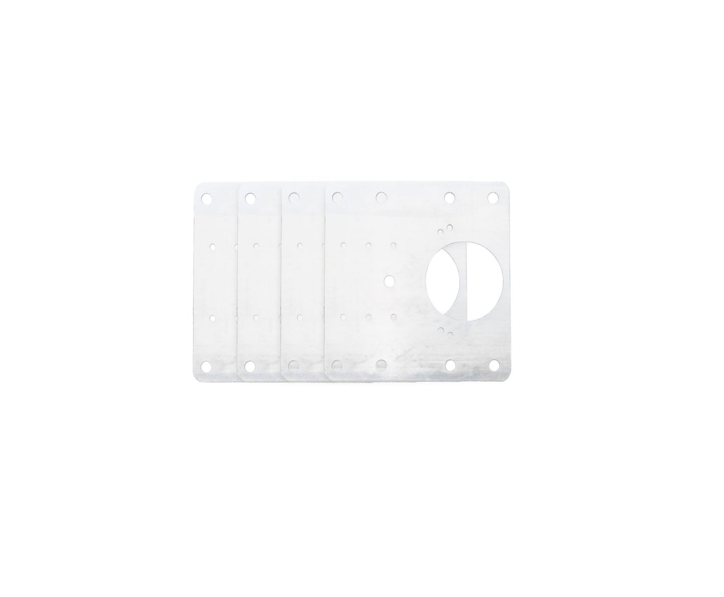 Set placi pentru reparera balamale, 4 bucati, Geko G64977