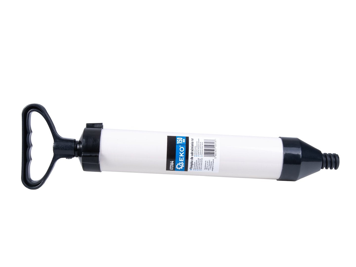 Pompa pentru desfundat tevi, 155 mm, Geko G73164