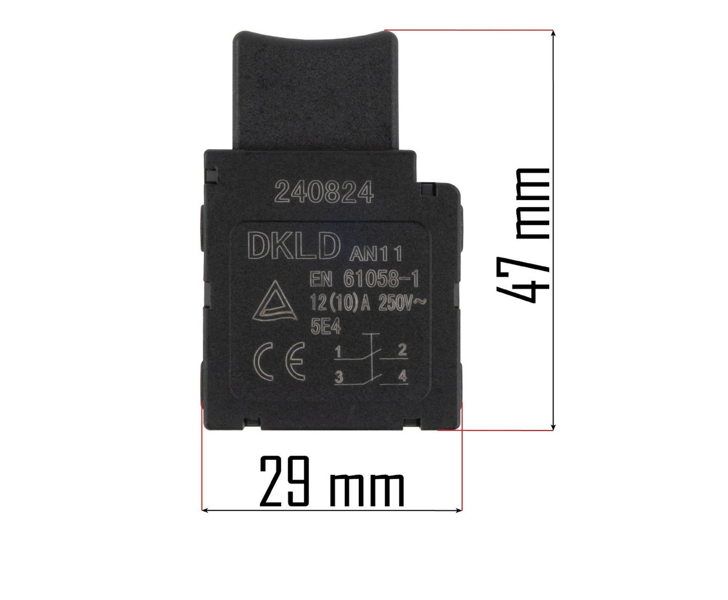 Comutator pentru aerator, Powermat PM-AEW-2400M-PK