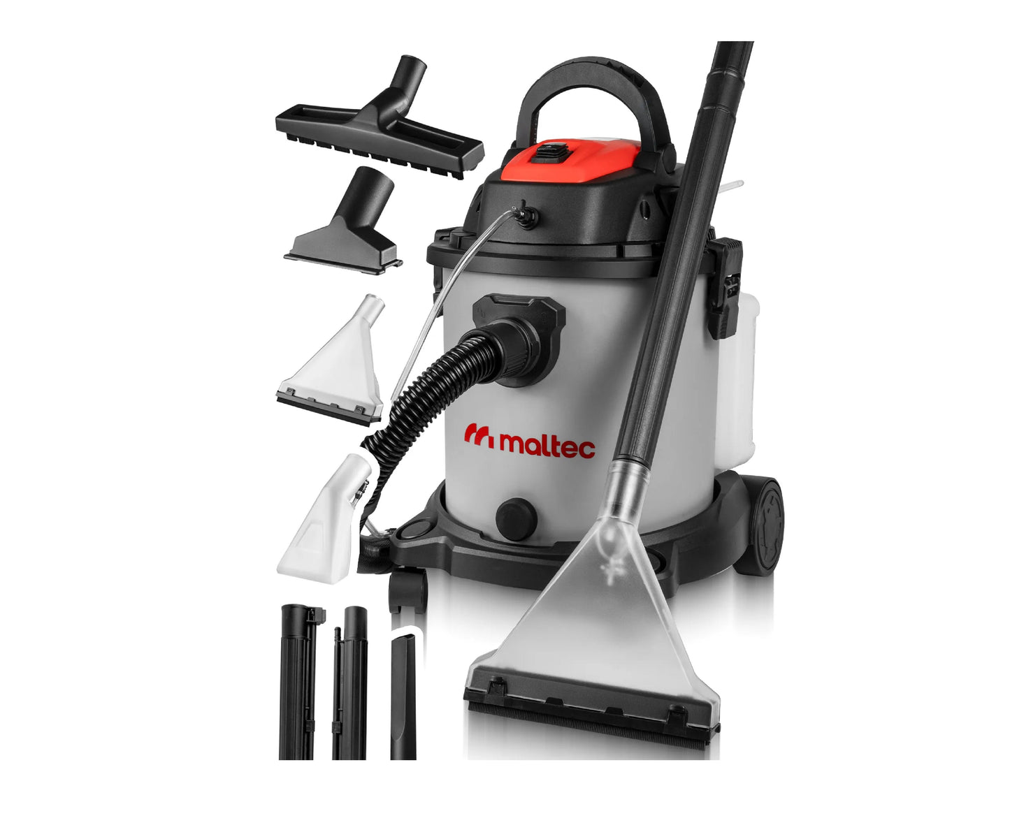 Aspirator pentru tapiterie si covoare MasterWash2200 4 in 1, duza ingusta, 2200 W, MalTec 112707