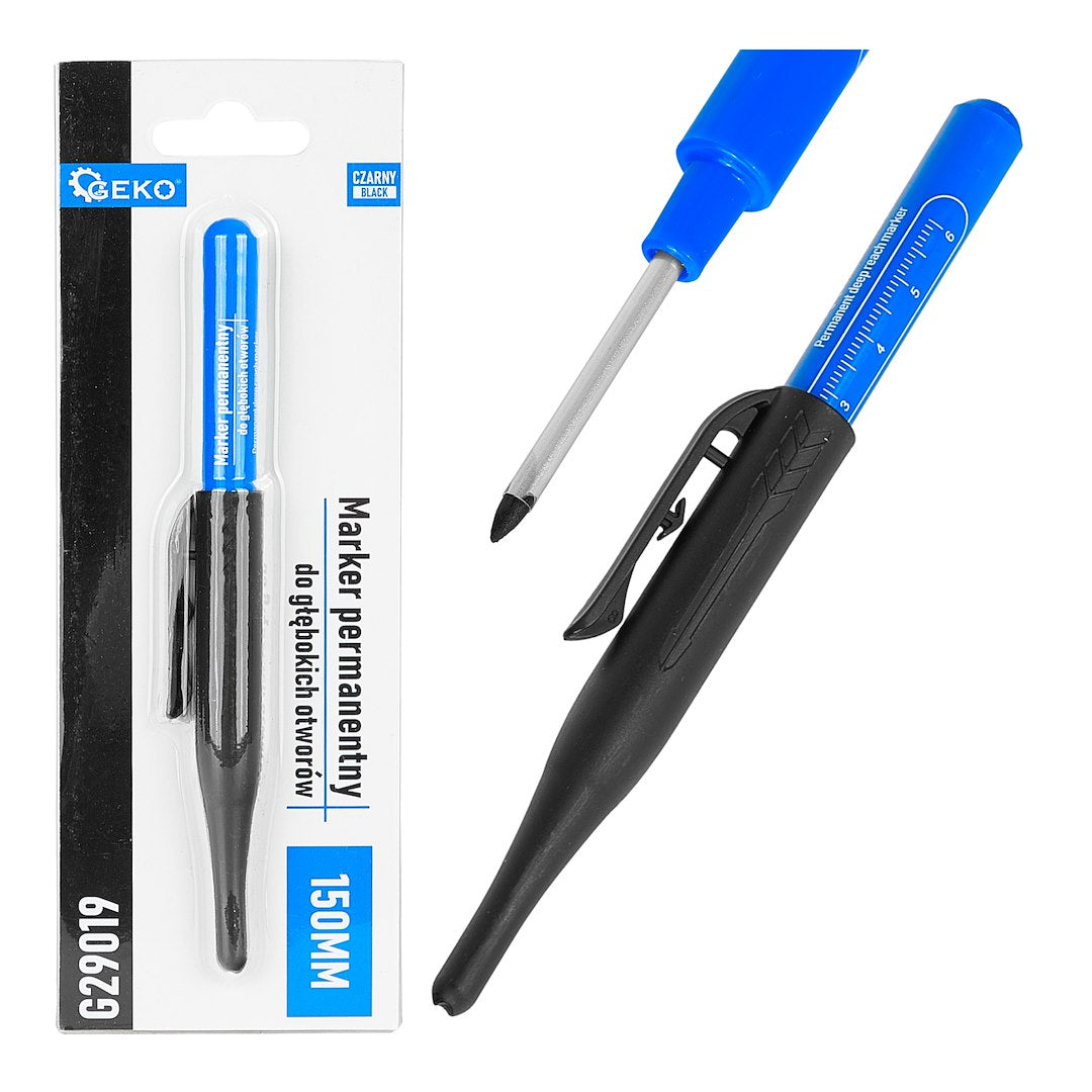 Marker cu varf lung, 150 mm, Geko G29019