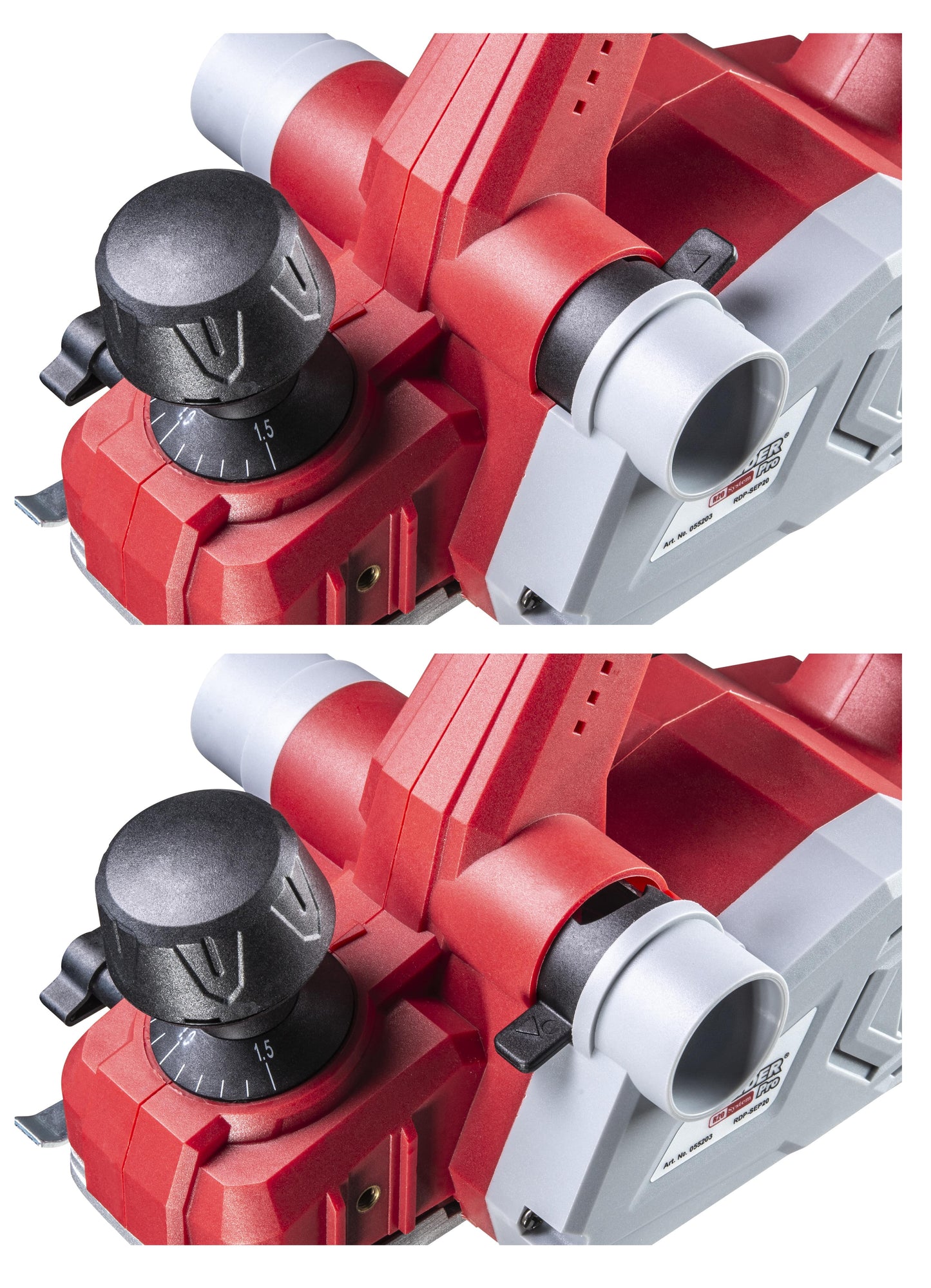 Rindea electrica Solo RDP-SEP20 (fara acumulator si incarcator), 82 x 1.5 mm, Raider 055203