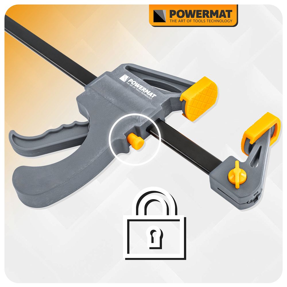 Clema de tamplarie PM-SSD-18T, 450x60mm, Powermat PM1433