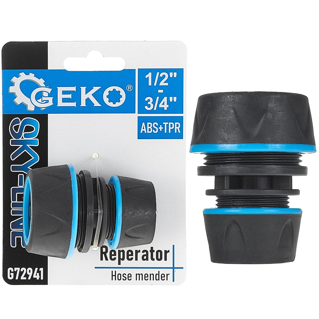 Conector de reparare furtun Sky-Line de la 1 / 2" pana la 3 / 4", Geko G72941