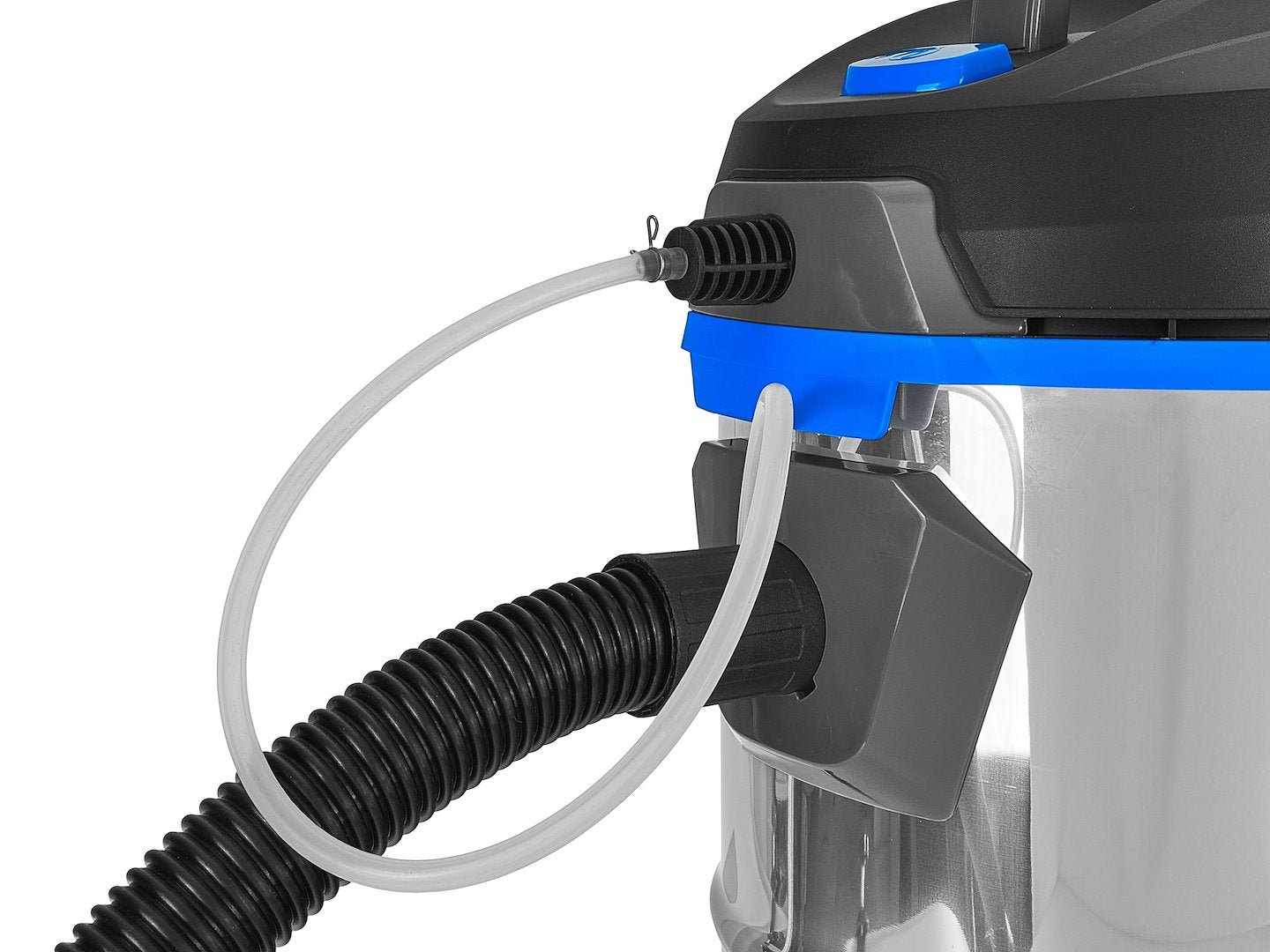 Aspirator cu functie de spalare Inox, 1400 W, 20 l, Geko G81087B