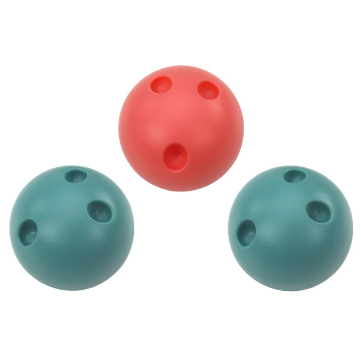 Set popice bowling, 6 piese, multicolor, 19.5 x 6.5 x 6.5 cm, Lean 17518