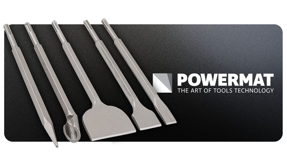 Set dalti SDS-plus PM-ZD-5T, 5 bucati, Powermat PM1490