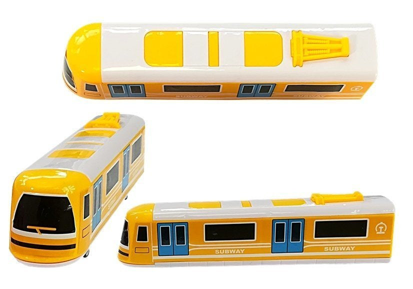 Set 4 vagoane de plastic, multicolor, Lean 4258