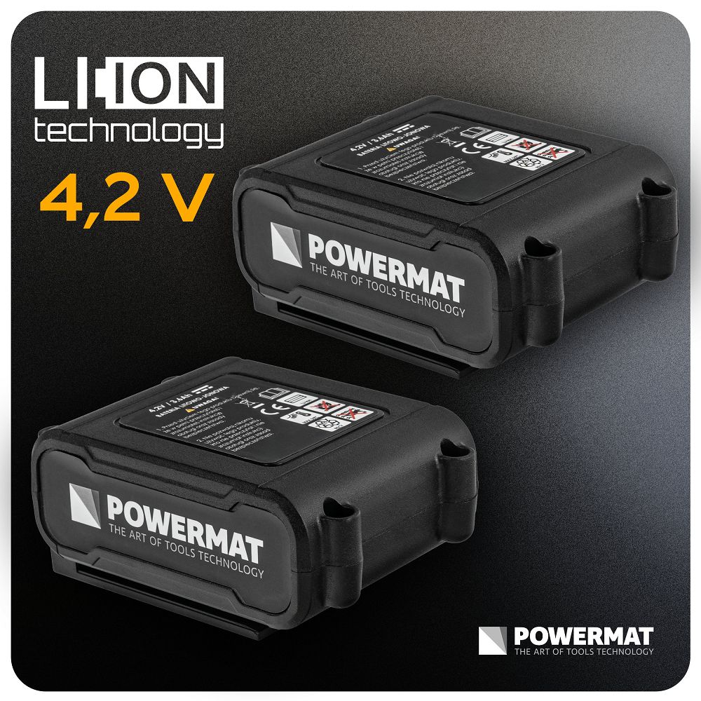 Nivela laser in cruce cu acumulator PM-PLK-4DM3, 4.2 V, Powermat PM1494