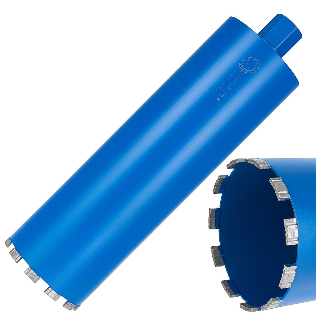 Carota diamantata pentru umed / uscat, 132 x 10 x 450 mm, 1.1 / 4" 11 T, Geko G65217