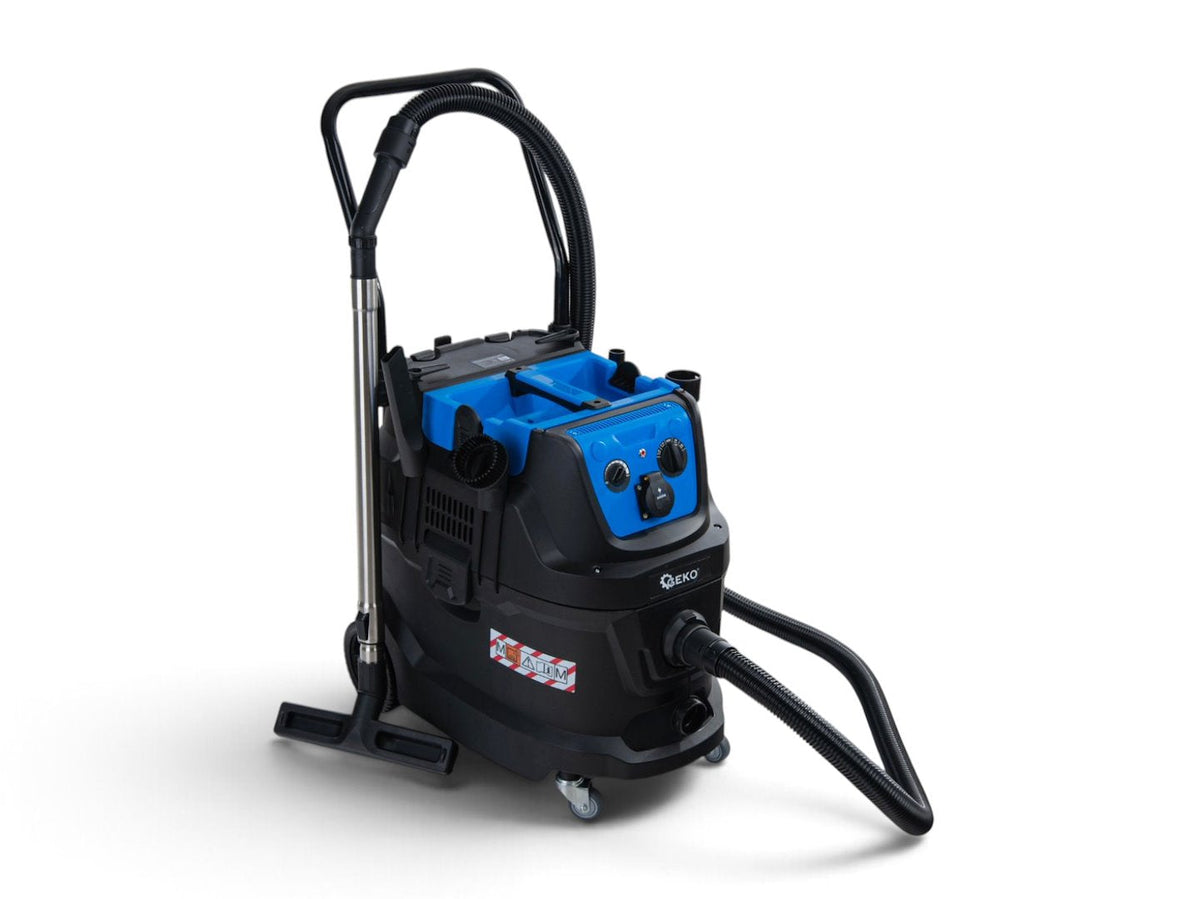 Aspirator industrial pentru gips, 1600 W, curatare automata a filtrului, rezervor 40 l, Geko G81083
