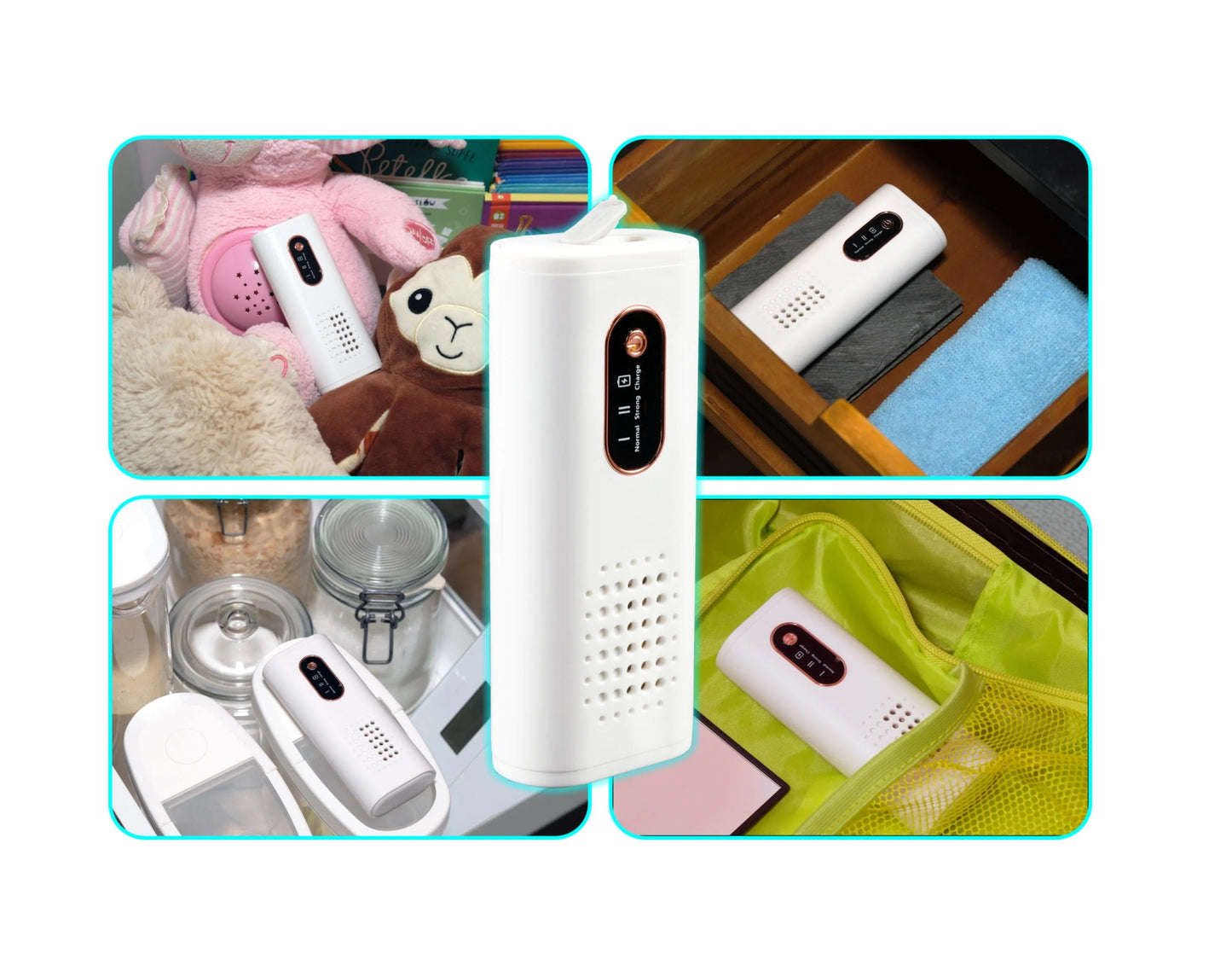 Mini generator de ozon portabil Wertberg OZ 3.03, Harder HD0135