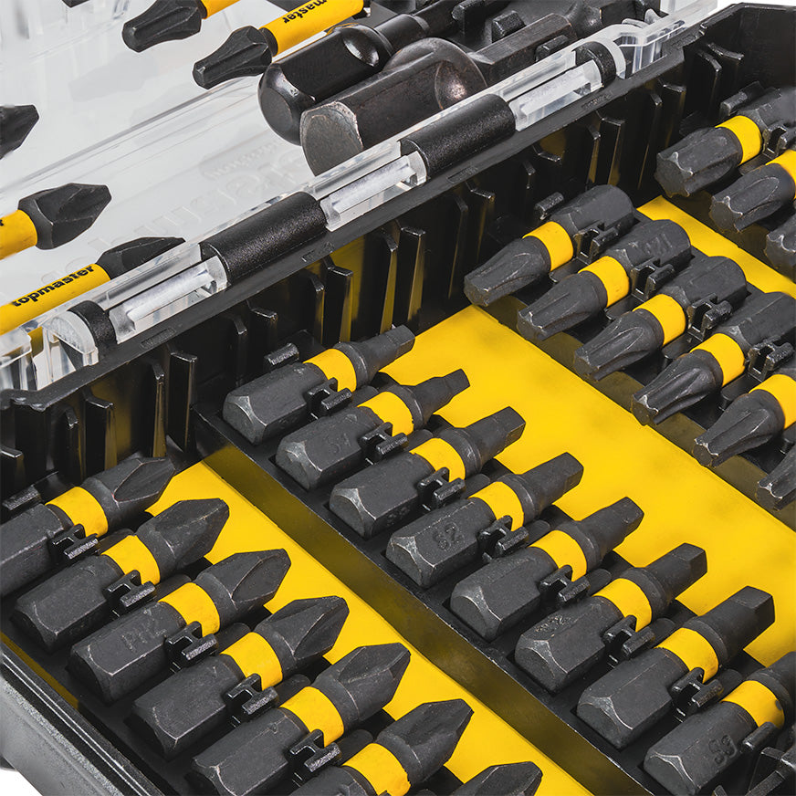 Set biti de impact, 42 bucati, Topmaster 338742