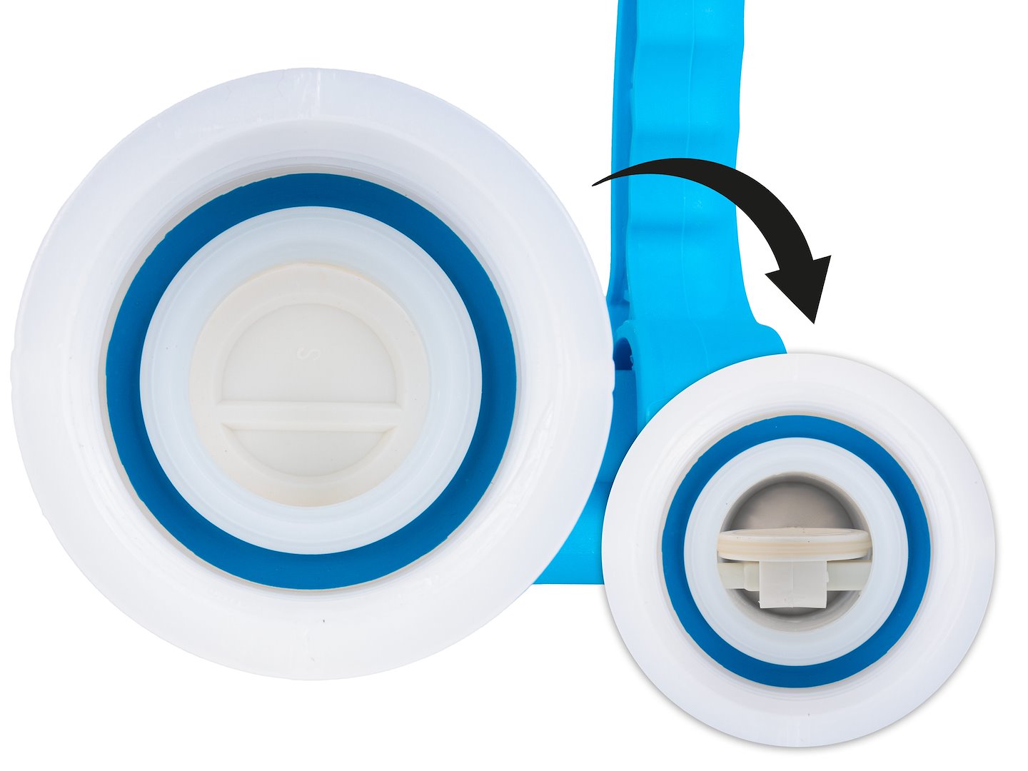 Robinet fluture IBC GW / GZ-S60x6 pentru containere Mauser, Geko G70198