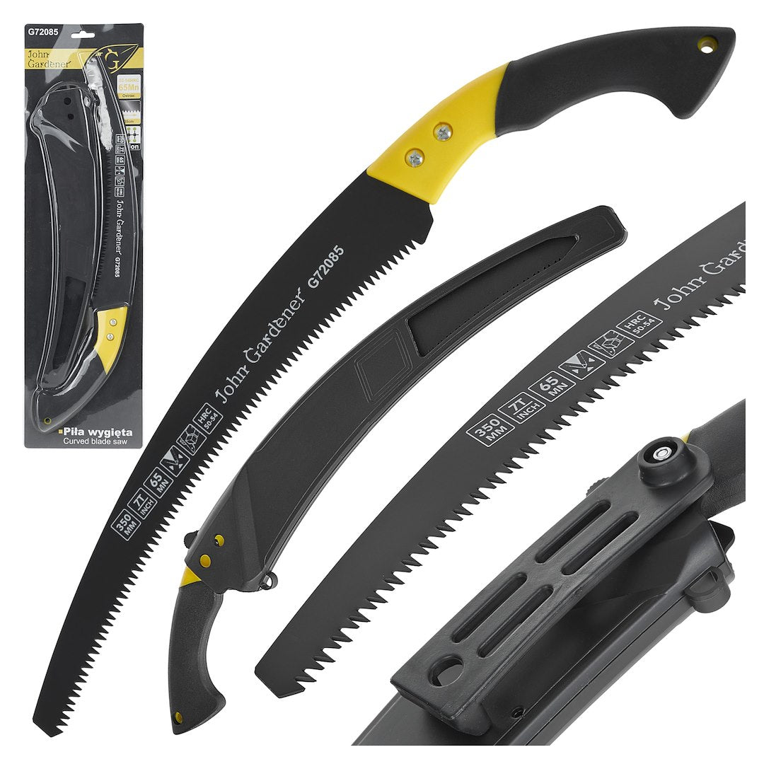 Fierastrau manual de gradina, lama acoperita cu PTFE, 35 cm, Geko G72085