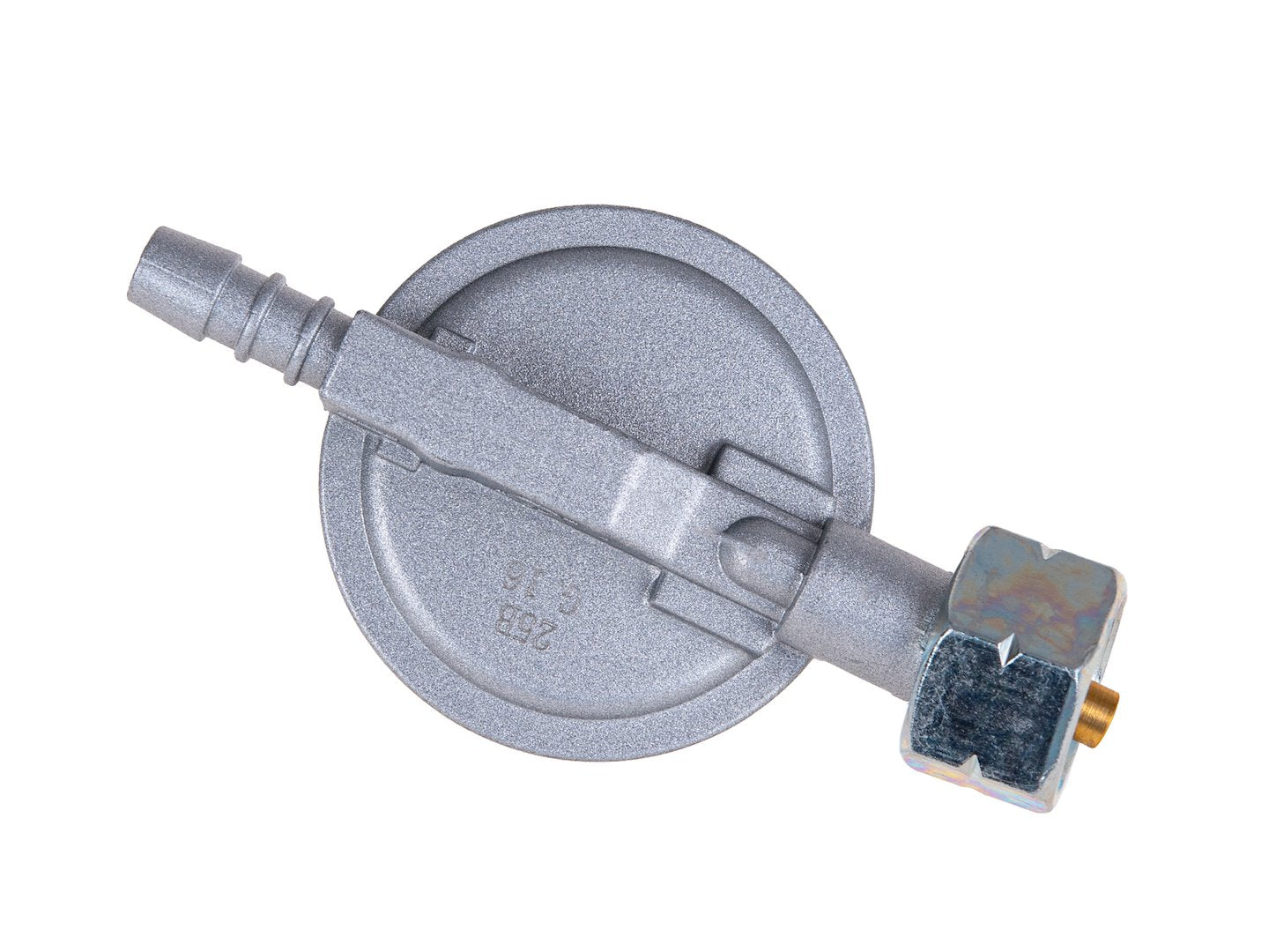 Set racord gaz propan butan – regulator, cleme si furtun, 2 m, Geko G80543