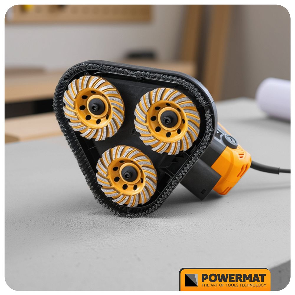 Disc diamantat pentru slefuit PM-DTG-1051T, 105 mm, Powermat PM1584