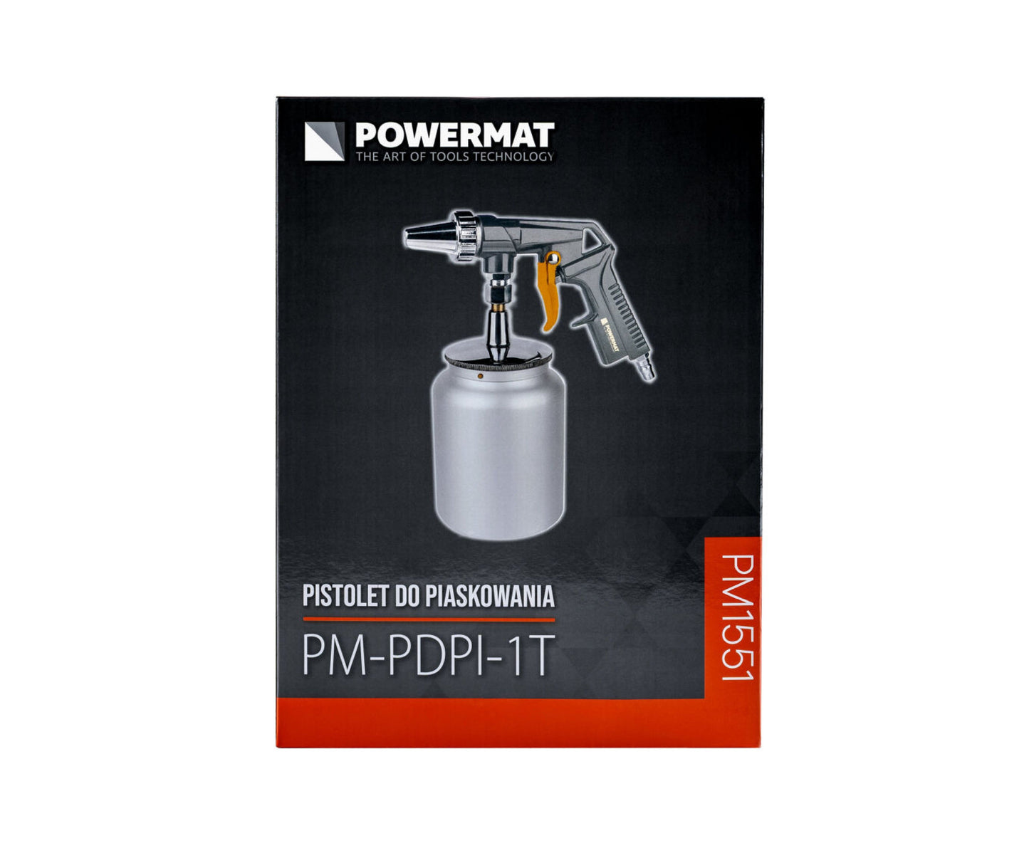 Pistol de sablare PM-PDPI-1T, 160 l / min, Powermat PM1551