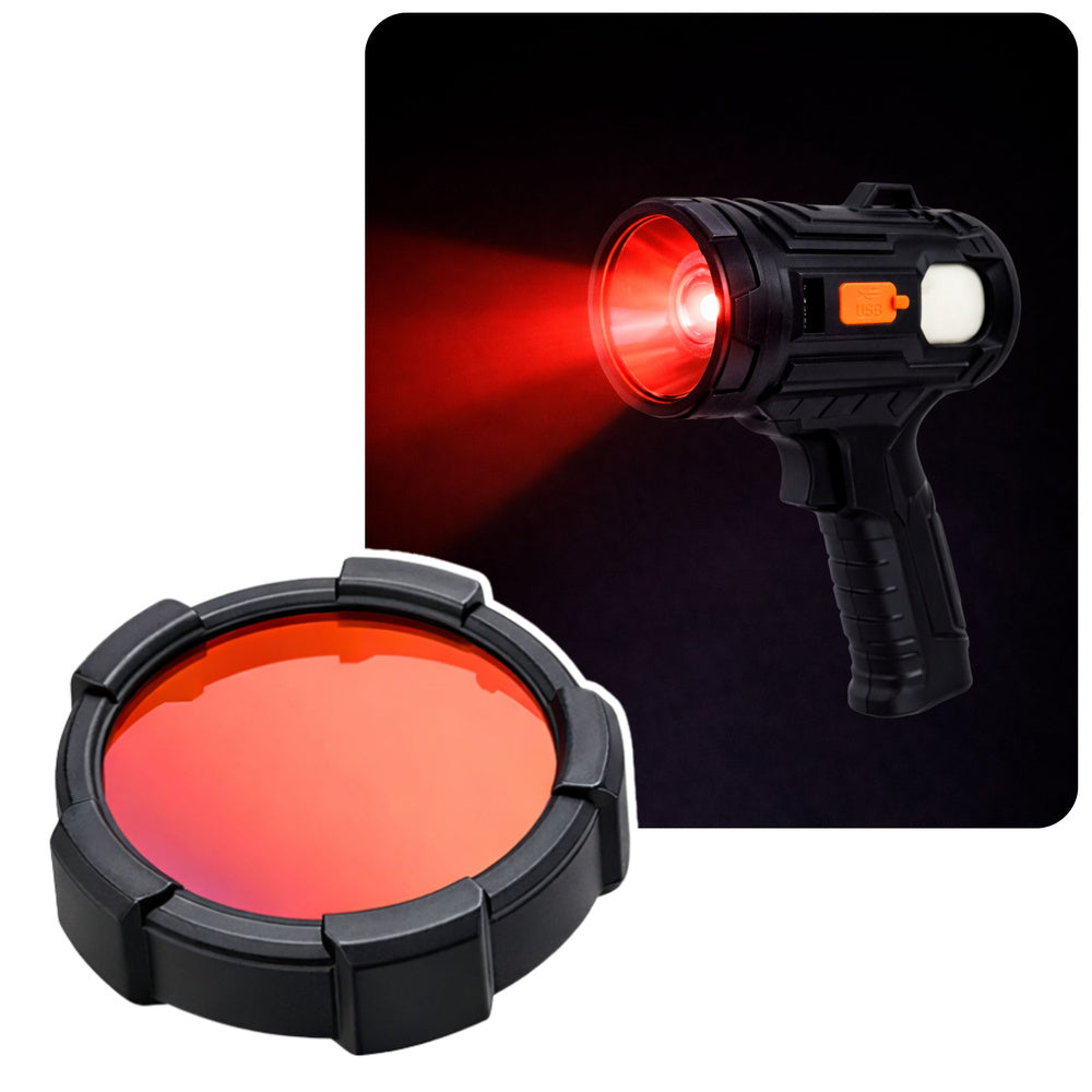 Lanterna LED puternica, cu 6 moduri, 19 cm, Lean 27711