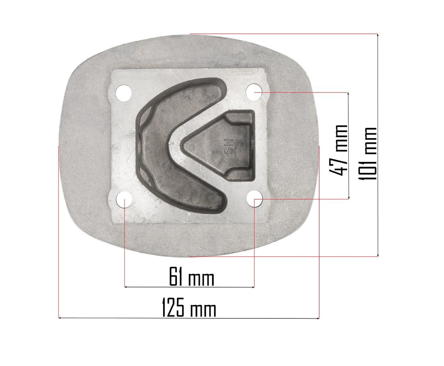 Cap piston chiuloasa, Powermat PM-KO-100T-V2-GC