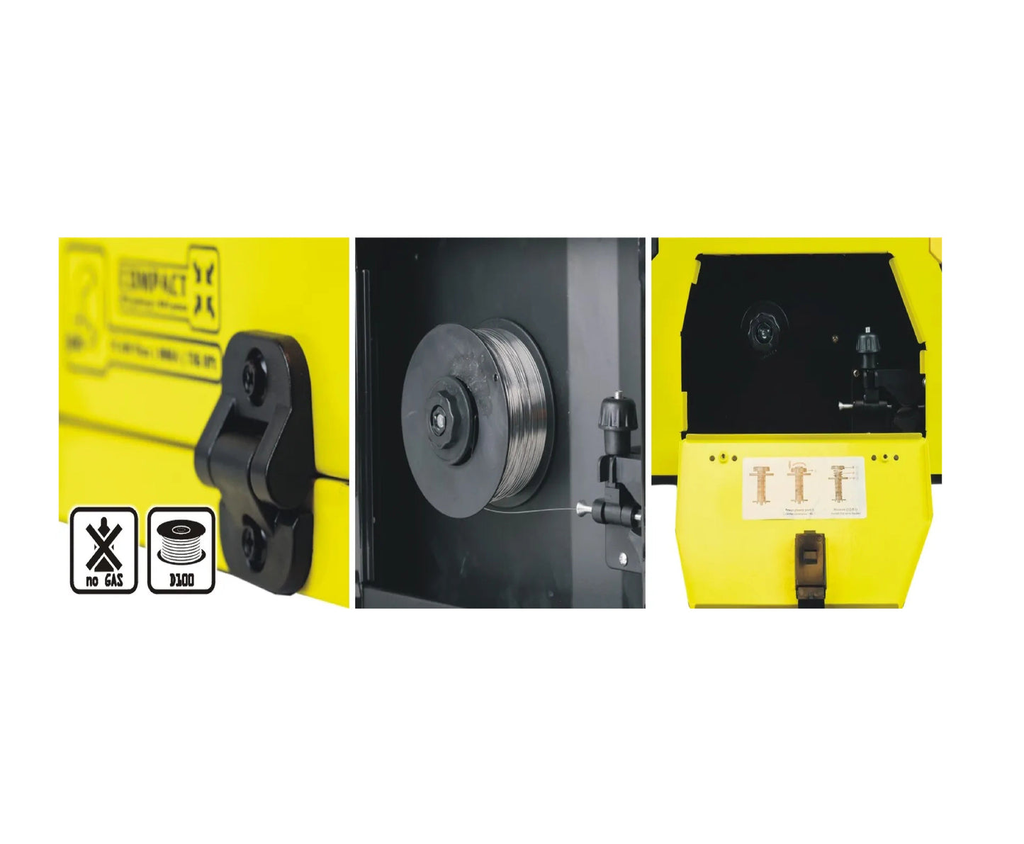 Aparat de sudura semiautomat Pirotec PSIF 212 / 1 FCAW / MMA / TIG lift, Harder HD1026