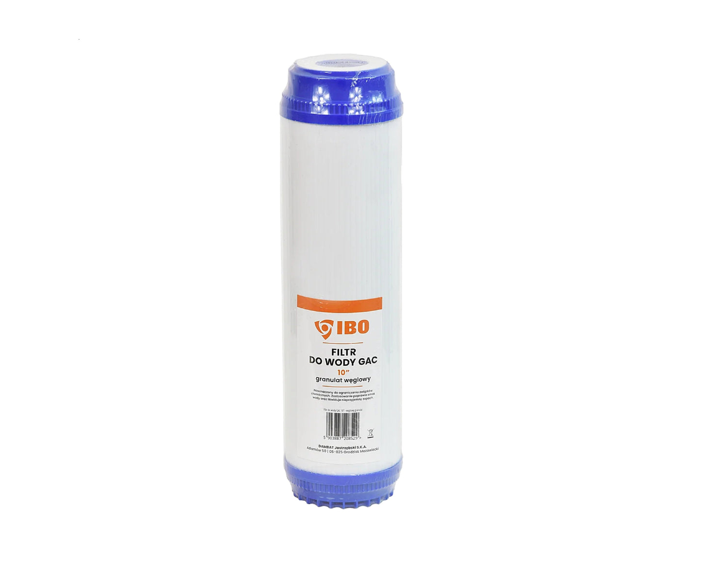 Cartus filtrant apa GAC 10", cu carbon activ granulat, Ibo Dambat IB220039