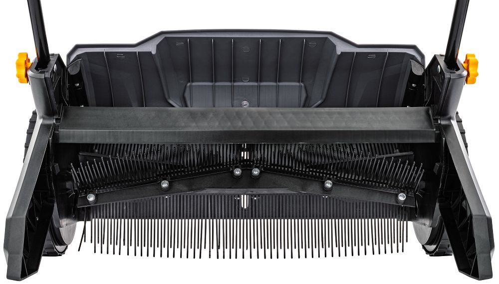 Colector manual de frunze PM-ZDL-530M, 0-40 mm, latime de lucru 530 mm, capacitate cos 100 l, Powermat PM1391