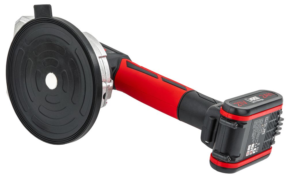 Ventuza vibranta pentru gresie, capacitate maxima 100 kg, 150 mm, Red Technic RTAPW0155