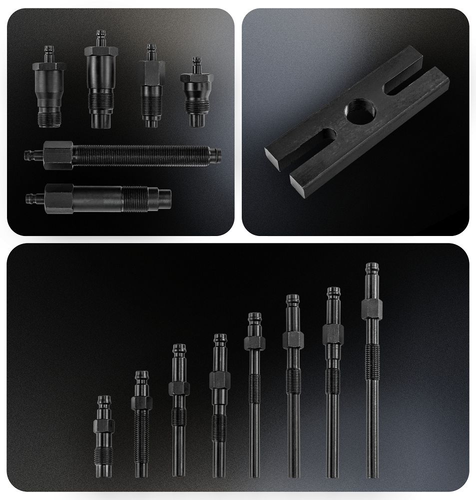 Tester compresie pentru motoare diesel PM-MCSD-16T, 16 piese, Powermat PM1524