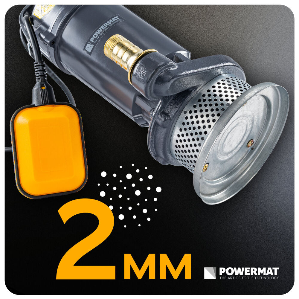 Pompa submersibila cu plutitor PM-PDWB-550TP, 550 W, 7500 l/h, Powermat PM1640