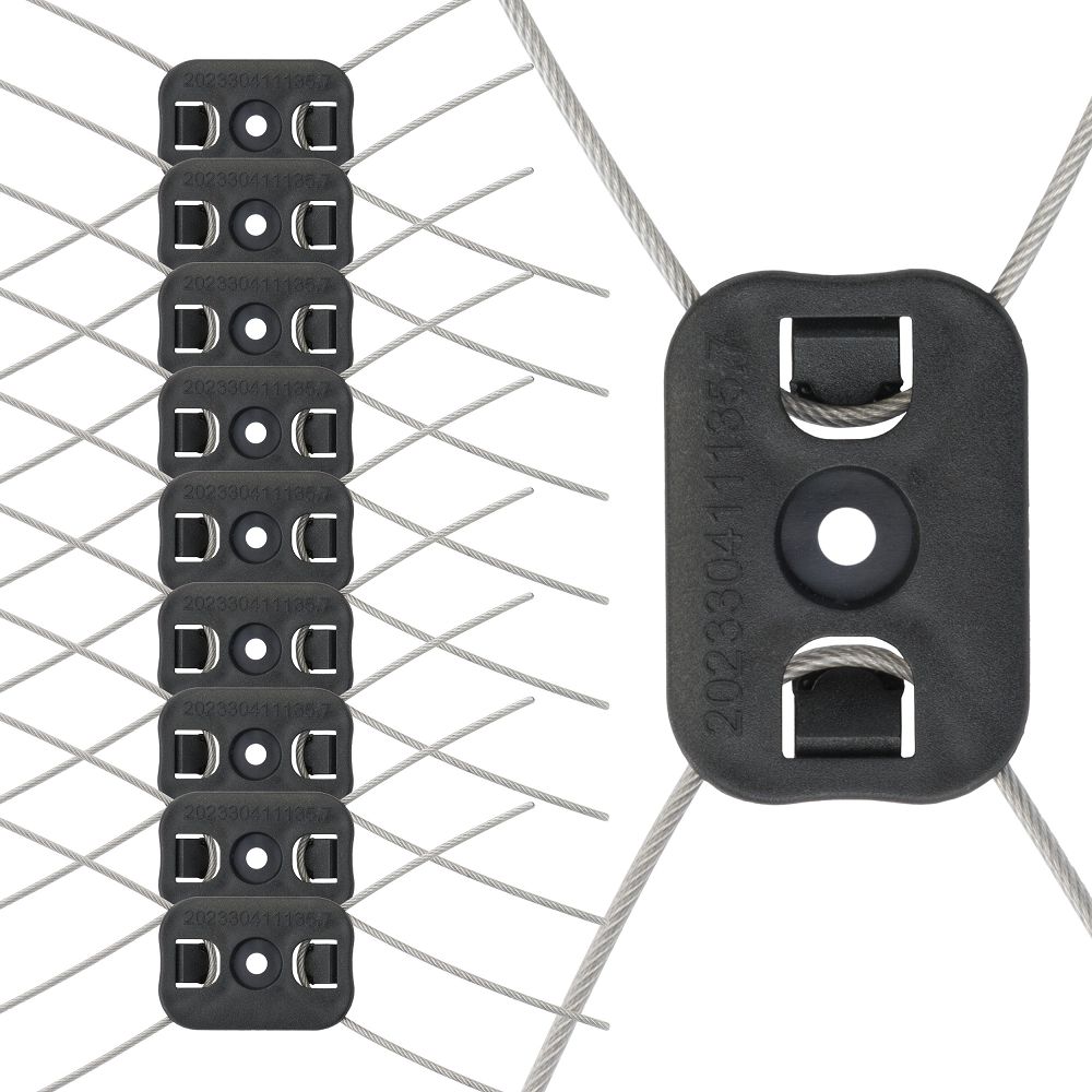 Set cap pentru motocositoare 170 mm, 10 bucati, Red Technic RTPKA0104-GL