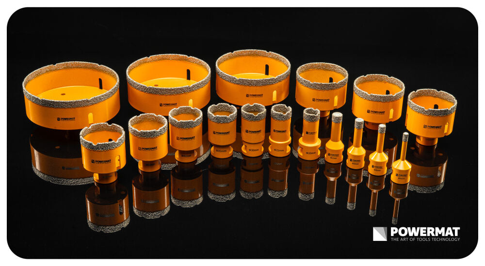 Carota diamantata pentru ceramica PM-DWK-6M14M, 6 mm, Powermat PM1566