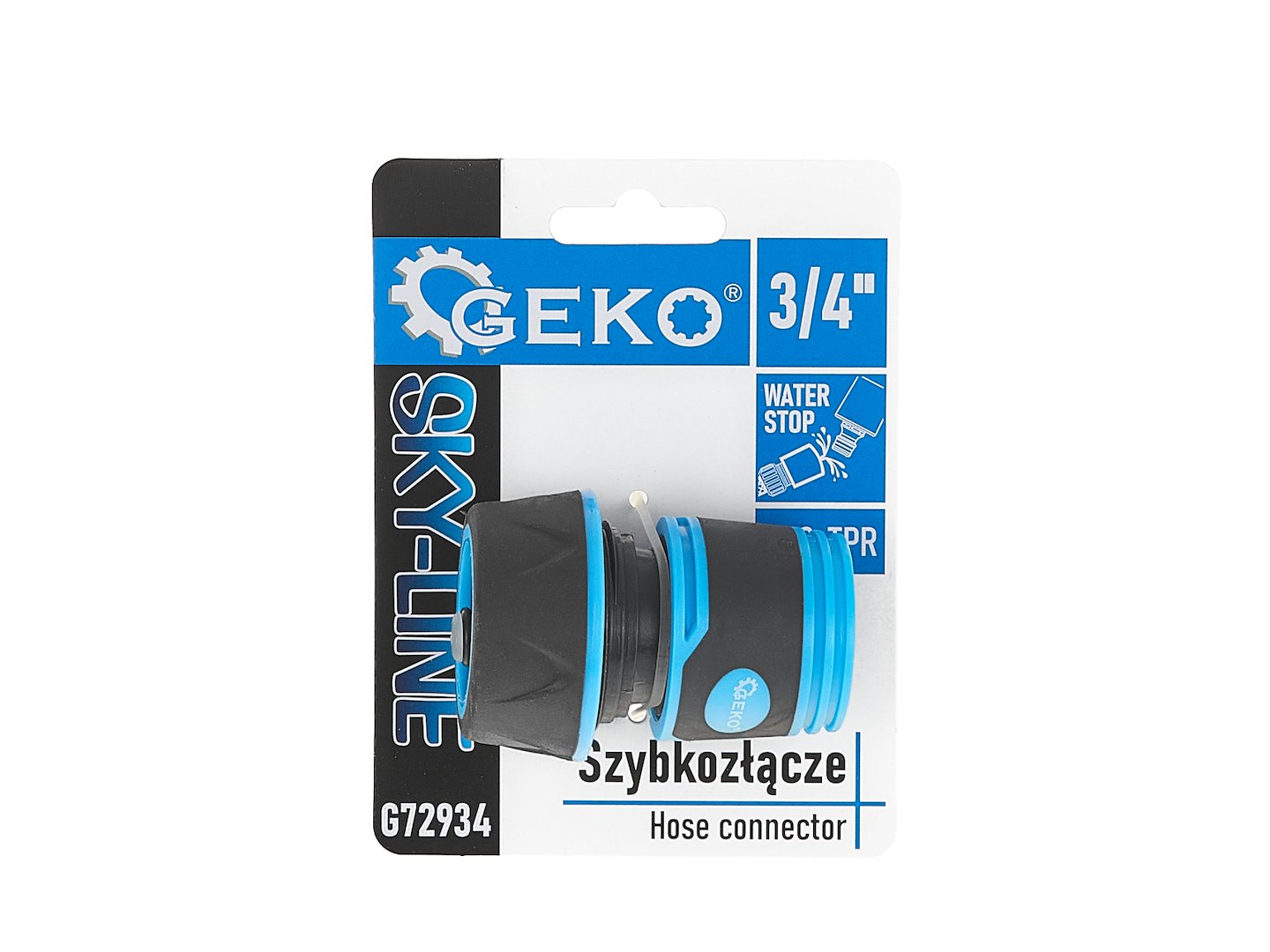 Conector pentru furtun 3 / 4" Sky-Line, Geko G72934