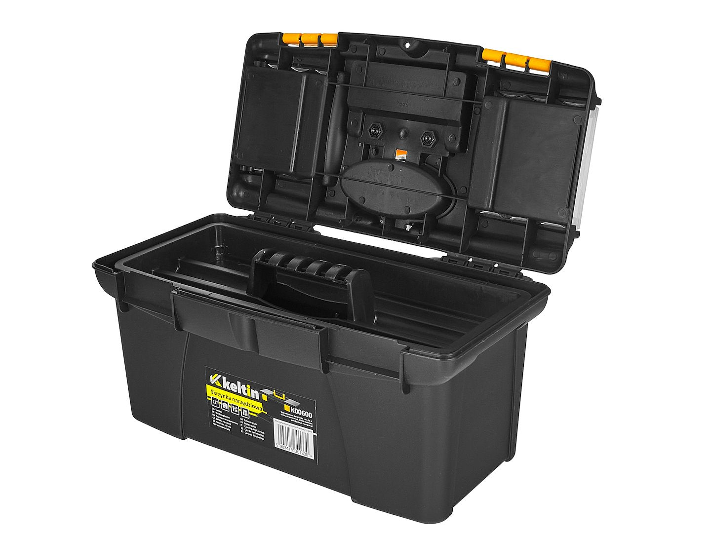 Cutie pentru scule din plastic cu organizatoare, 12", Keltin K00600