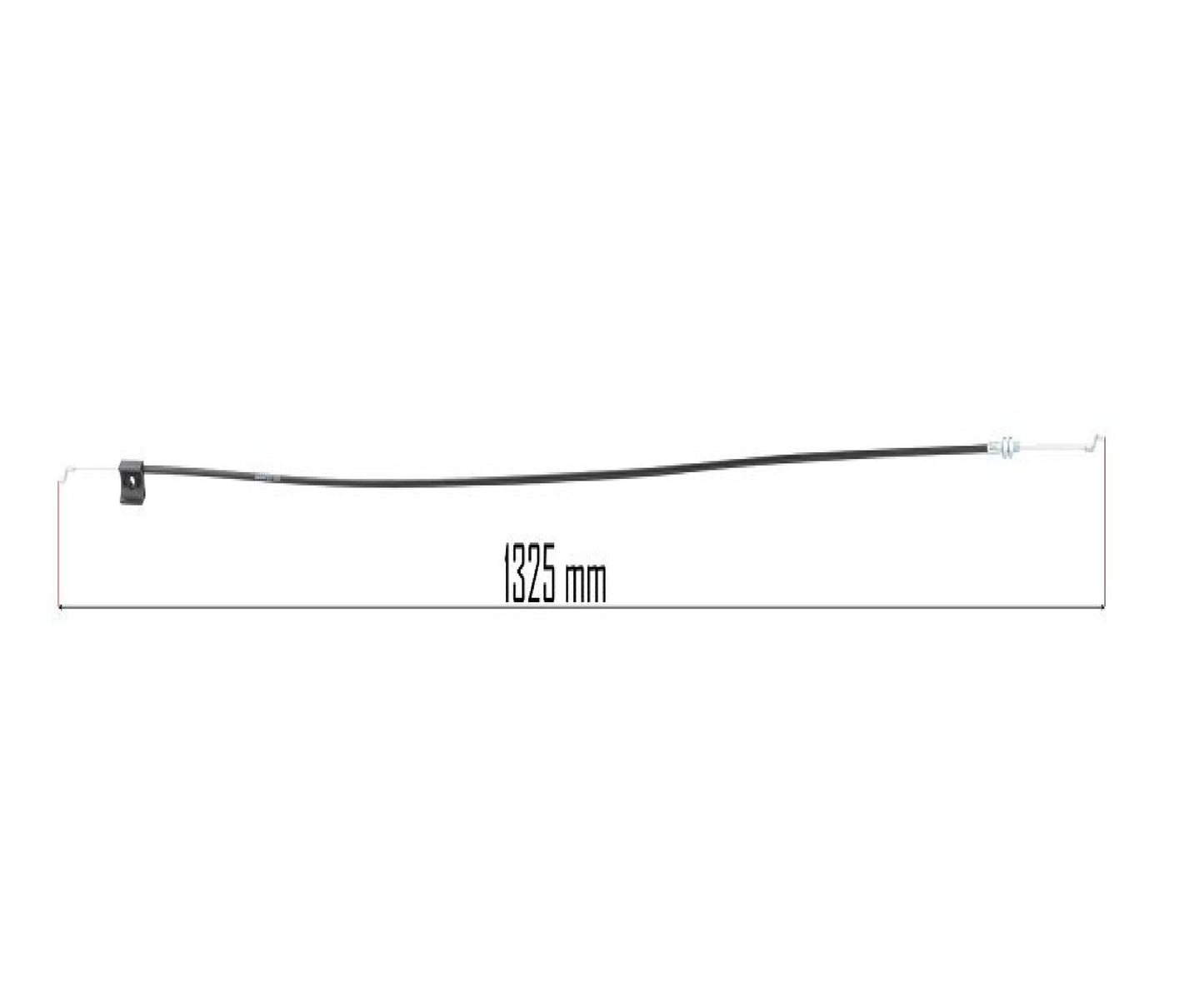 Cablu de acceleratie pentru masina de tuna iarba, Powermat PM-KSS-700SH-LG