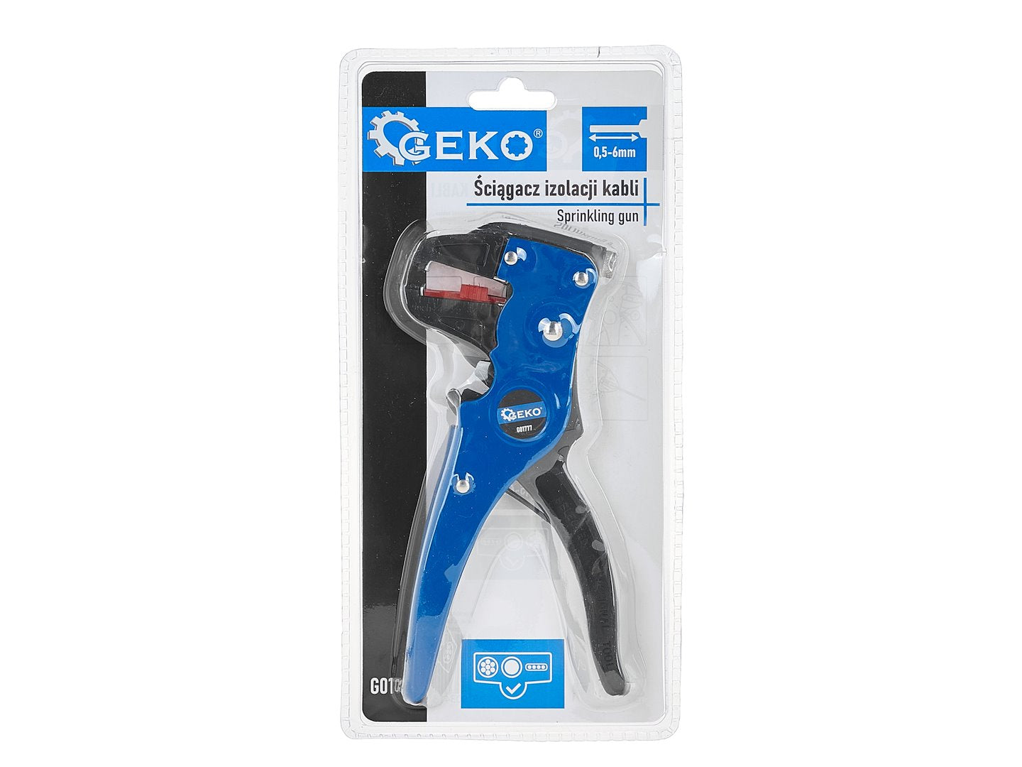Cleste automat pentru dezizolare fire electrice, 0.5 - 6 mm, Geko G01777