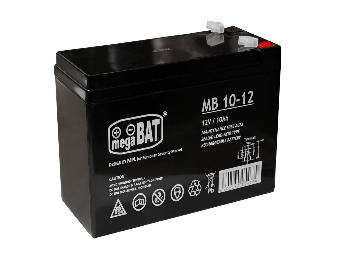 Baterie gel, 12 V, 10 Ah, Lean 969