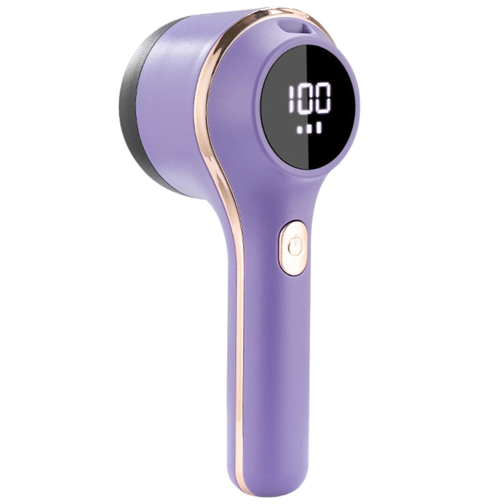 Aparat electric pentru scame cu 3 viteze, violet, Lean 26189